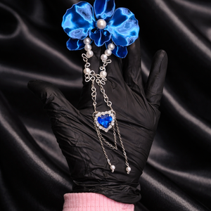 Silky Ocean Orchid bross - ékszer - kitűző és bross - Meska.hu