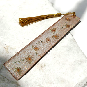 Virágos csillogós könyvjelző , Könyv & Zene, Könyvjelző, , MESKA