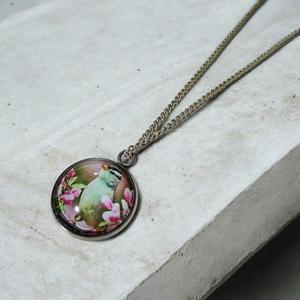 Madárkás nyaklánc , Ékszer, Nyaklánc, Medálos nyaklánc, , MESKA