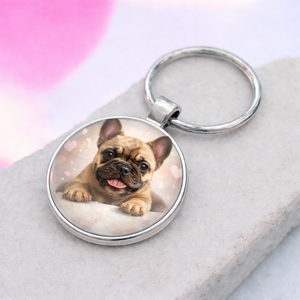 Bulldog kulcstartó  - Meska.hu