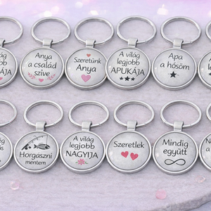 Kulcstartók egyedi felirattal  - Meska.hu