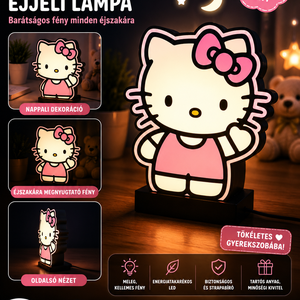 Hello Kitty  éjjeli lámpa  - Meska.hu