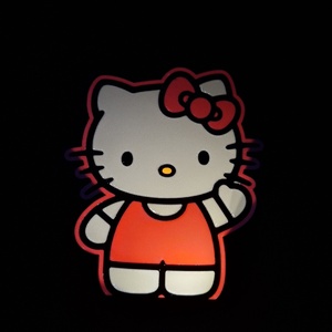 Hello Kitty  éjjeli lámpa  - otthon & életmód - lámpa - hangulatlámpa - Meska.hu