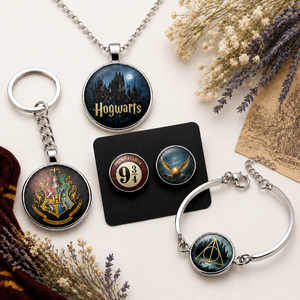 Harry Potter üveglencsés ékszerek  - Meska.hu