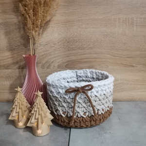 Horgolt tároló - Meska.hu