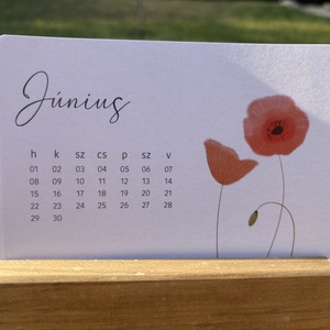 Asztali naptár 2026 - otthon & életmód - papír, írószer - naptár & tervező - Meska.hu