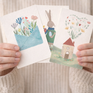 Tavaszi képeslap csomag, Művészet, Grafika & Illusztráció, Digitális, Fotó, grafika, rajz, illusztráció, MESKA