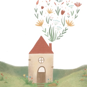 Tavaszi képeslap csomag - művészet - grafika & illusztráció - digitális - Meska.hu