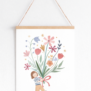 Tavaszi csokor falikép , Művészet, Grafika & Illusztráció, Digitális, Fotó, grafika, rajz, illusztráció, MESKA