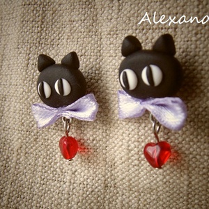  Cicás - fülbevaló - ékszer - ékszerszett - Meska.hu