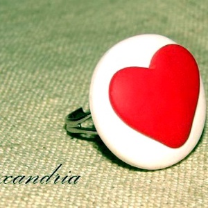LOVE - ékszer - gyűrű - statement gyűrű - Meska.hu