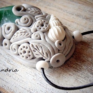 Aventurin gyógyhatású nyaklánc. - ékszer - nyaklánc - cameo nyaklánc - Meska.hu