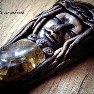 Égi istennő - mágikus amulett  - ékszer - nyaklánc - medálos nyaklánc - Meska.hu