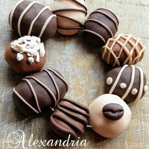 Bonbon karkötő - ékszer - karkötő - széles karkötő - Meska.hu Bonbon karkötő - ékszer - karkötő - széles karkötő - Meska.hu
