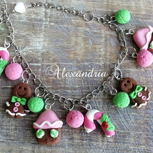 Mézis karkötő   - ékszer - karkötő - lánc karkötő - Meska.hu