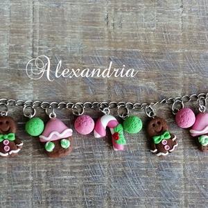 Mézis karkötő   - ékszer - karkötő - lánc karkötő - Meska.hu