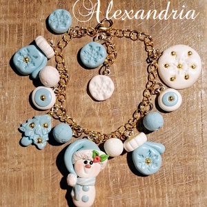 Cuki karkötő   - ékszer - karkötő - lánc karkötő - Meska.hu