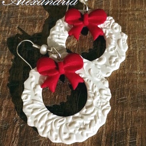 Karácsonyi - Fülbevaló - Meska.hu