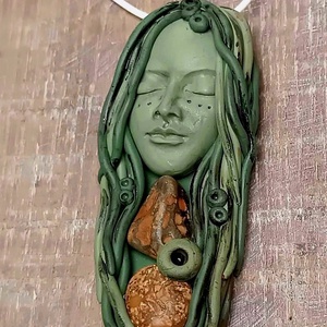 Istennő nyaklánc - ékszer - nyaklánc - cameo nyaklánc - Meska.hu