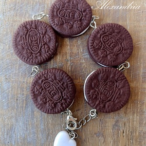 Mini oreós karkötő   - ékszer - karkötő - lánc karkötő - Meska.hu