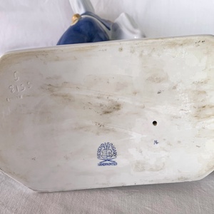 Herendi porcelán  táncoló pár népi viseletben, kézzel festett, hibátlan állapotban - művészet - szobor - kerámia - Meska.hu