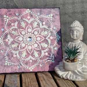 Korona csakra mandala - Meska.hu