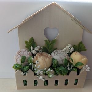 Házikó illatviasszal - otthon & életmód - dekoráció - dísztárgy - Meska.hu