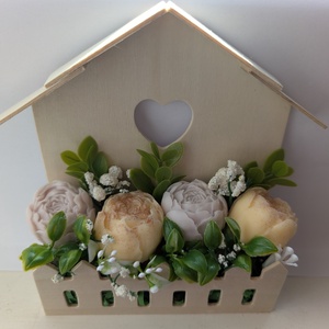 Házikó illatviasszal - otthon & életmód - dekoráció - dísztárgy - Meska.hu