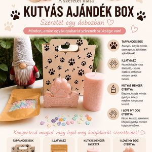 Kutyás ajándékbox - Meska.hu