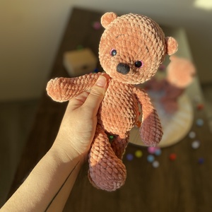 Mackó , Játék & Sport, Plüssállat & Játékfigura, Maci, Horgolás, MESKA