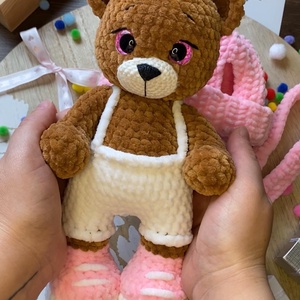 Horgolt maci, Játék & Sport, Plüssállat & Játékfigura, Maci, , MESKA