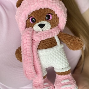 Horgolt maci - játék & sport - plüssállat & játékfigura - maci - Meska.hu