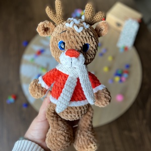 Szarvas - játék & sport - plüssállat & játékfigura - más figura - Meska.hu