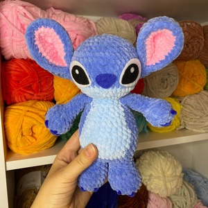 Stitch , Játék & Sport, Plüssállat & Játékfigura, Más figura, Horgolás, MESKA