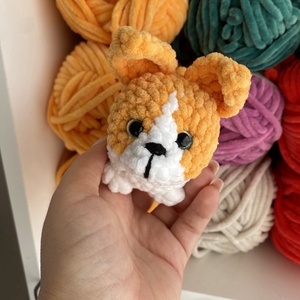 Corgi  - játék & sport - plüssállat & játékfigura - kutya - Meska.hu