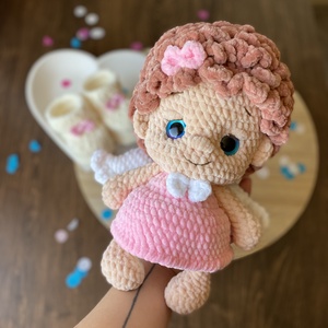 Horgolt angyal, Játék & Sport, Plüssállat & Játékfigura, Más figura, Horgolás, MESKA