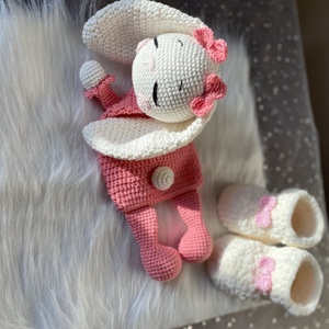 Horgolt nyuszi , Játék & Sport, Plüssállat & Játékfigura, Nyuszi, Horgolás, MESKA