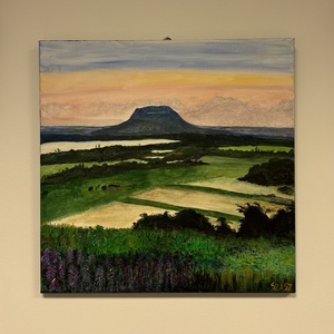 A naplemente tanúja - festmény, Művészet, Festmény, Akril, Festészet, MESKA