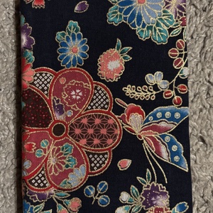 Textilborítós füzet - otthon & életmód - papír, írószer - jegyzetfüzet & napló - Meska.hu