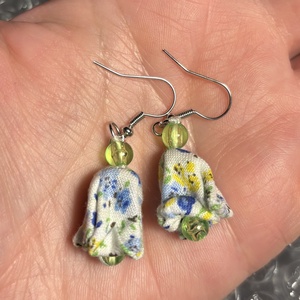 Latkan fülbevaló - ékszer - fülbevaló - lógó fülbevaló - Meska.hu