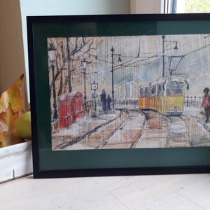 Budapest Tram #2, 2021 - Meska.hu