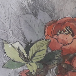 Tavaszi Duett - művészet - festmény - festmény vegyes technika - Meska.hu