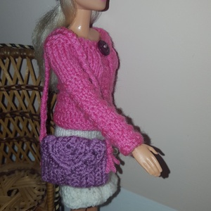 Kézzel kötött barbie ruha -  - Meska.hu