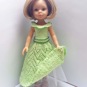 Horgolt Paola Reina babaruha - játék & sport - baba & babaház - babaruha, babakellék - Meska.hu