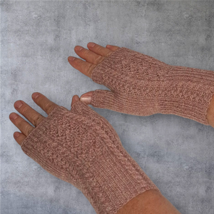 Kézzel kötött kesztyű, kézmelegítő - ruha & divat - sál, sapka, kendő - kesztyű - Meska.hu