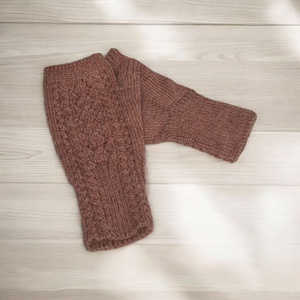 Kézzel kötött kesztyű, kézmelegítő - ruha & divat - sál, sapka, kendő - kesztyű - Meska.hu