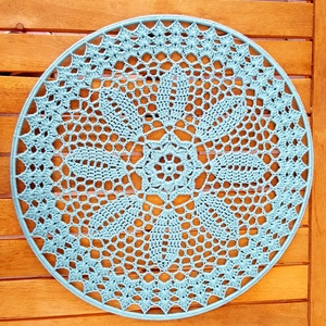 Horgolt falidísz, függődísz, ablakdísz, fali dekoráció 30 cm - otthon & életmód - dekoráció - fali és függő dekoráció - falra akasztható dekor - Meska.hu