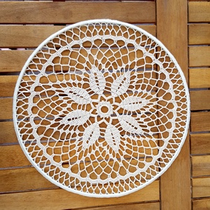 Horgolt falidísz, függődísz, ablakdísz, fali dekoráció 30 cm - otthon & életmód - dekoráció - fali és függő dekoráció - falra akasztható dekor - Meska.hu