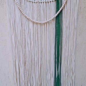 Álomfogó horgolt fali dísz, függődísz, ablakdísz, fali dekoráció mandala 50 cm - otthon & életmód - dekoráció - fali és függő dekoráció - álomfogó - Meska.hu