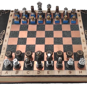 Steampunk könyvsakk készlet - Meska.hu